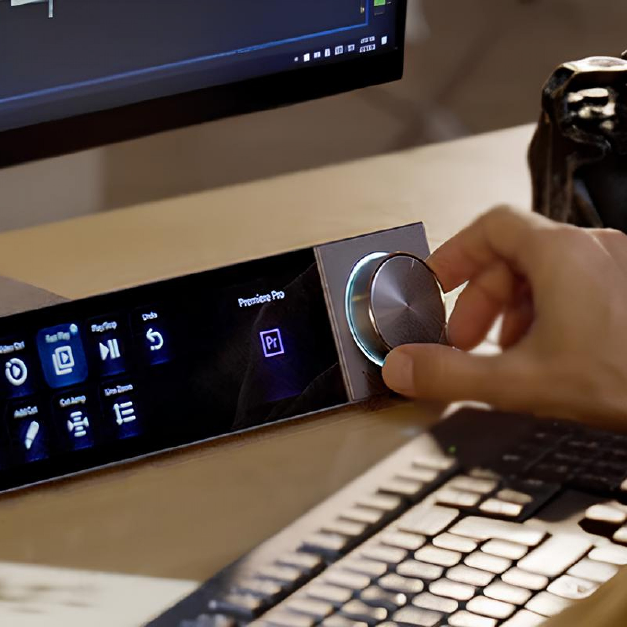 Розумний настільний термінал керування DECOKEE Quake Desktop AI Copilot